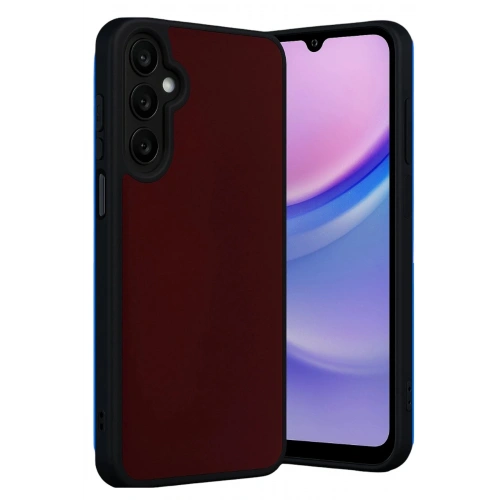 Durukar®  Samsung Galaxy M15 Kılıf Aras Deri Kapak - Bordo