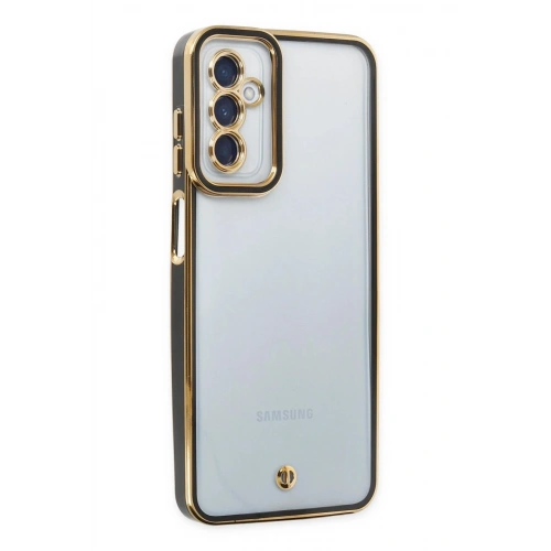 Durukar®  Samsung Galaxy M23 Kılıf Liva Lens Silikon - Siyah