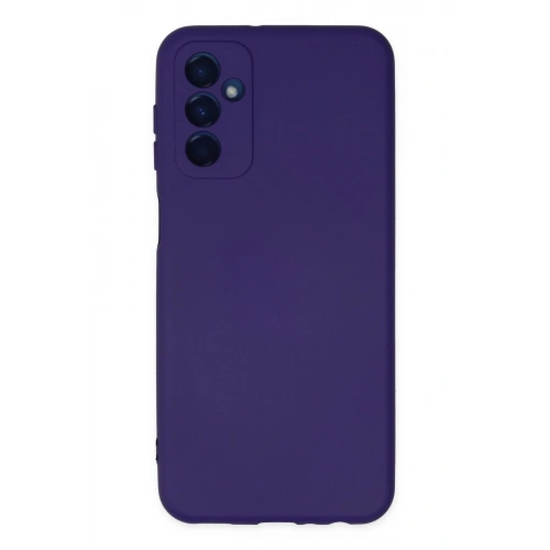 Durukar®  Samsung Galaxy M23 Kılıf Nano içi Kadife Silikon - Mor