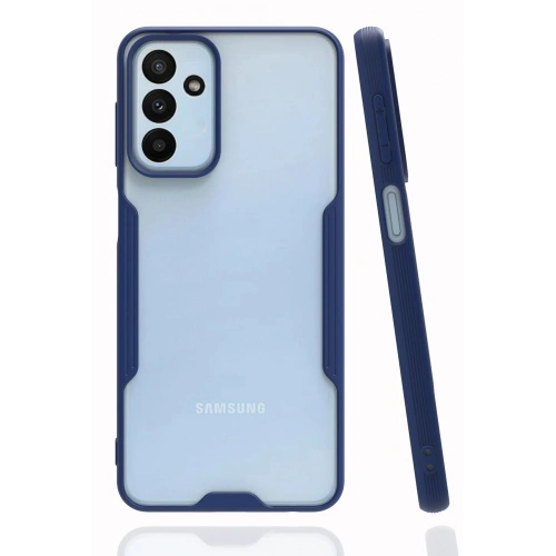 Durukar®  Samsung Galaxy M23 Kılıf Platin Silikon - Lacivert