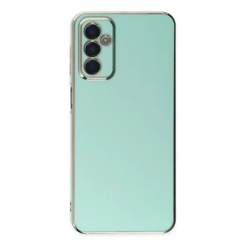 Durukar®  Samsung Galaxy M23 Kılıf Volet Silikon - Açık Yeşil