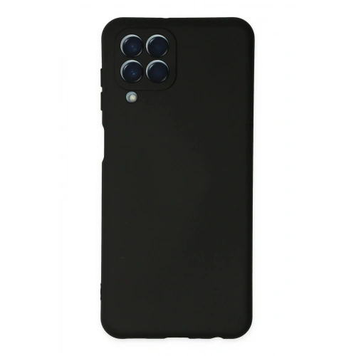 Durukar®  Samsung Galaxy M33 Kılıf Nano içi Kadife Silikon - Siyah