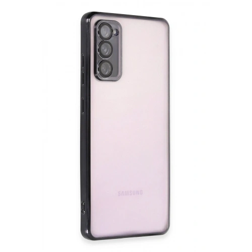 Durukar®  Samsung Galaxy S20 FE Kılıf  Lensli Silikon - Siyah