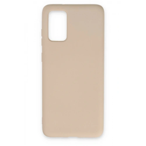 Durukar®  Samsung Galaxy S20 Kılıf Nano içi Kadife Silikon - Pudra