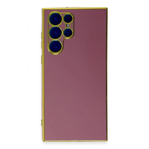 Durukar®  Samsung Galaxy S22 Ultra Kılıf Volet Silikon - Kırmızı