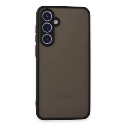 Durukar®  Samsung Galaxy S23 FE Kılıf Montreal Silikon Kapak - Siyah