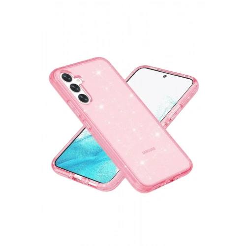 Durukar®  Samsung Galaxy S23 FE Kılıf Star Magsafe Kapak - Pembe