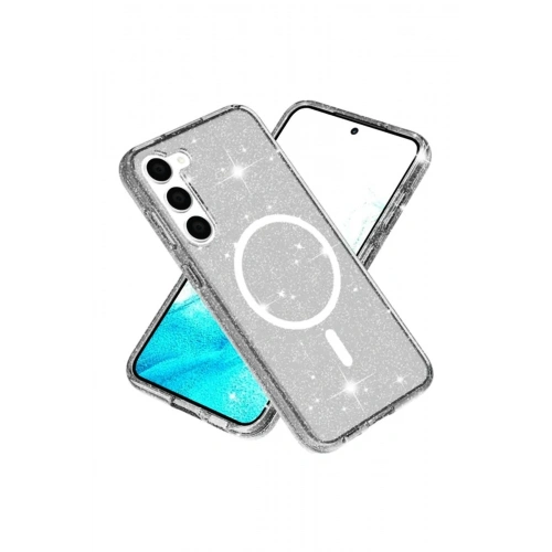Durukar®  Samsung Galaxy S23 FE Kılıf Star Magsafe Kapak - Siyah