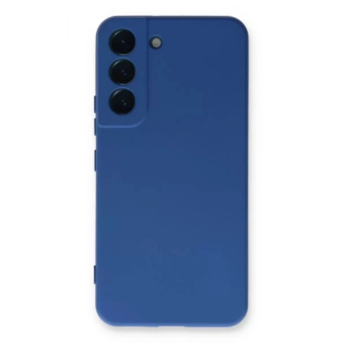 Durukar®  Samsung Galaxy S23 Kılıf Nano içi Kadife Silikon - Mavi