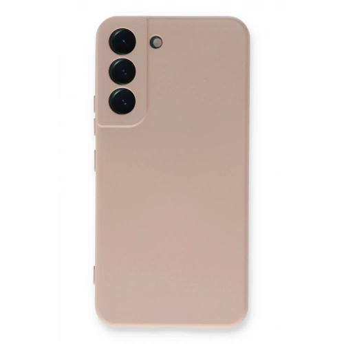 Durukar®  Samsung Galaxy S23 Kılıf Nano içi Kadife Silikon - Pudra