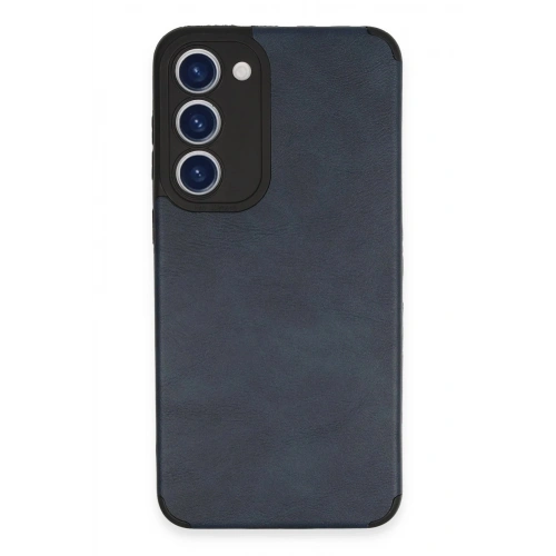 Durukar®  Samsung Galaxy S23 Plus Kılıf Loop Deri Silikon - Lacivert