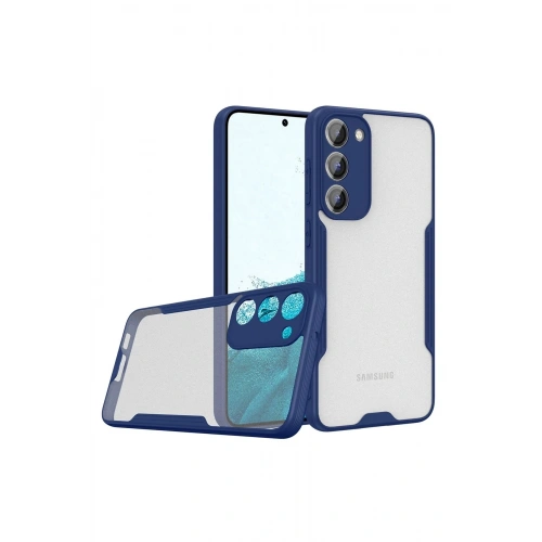 Durukar®  Samsung Galaxy S23 Plus Kılıf Platin Silikon - Lacivert