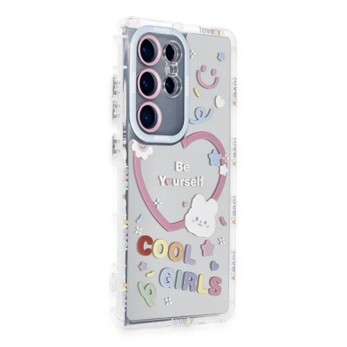 Durukar®  Samsung Galaxy S23 Ultra Kılıf Reflexion Desenli Kapak - Desen 1