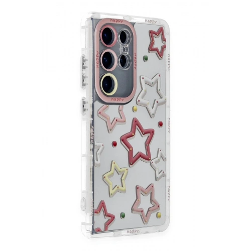 Durukar®  Samsung Galaxy S23 Ultra Kılıf Reflexion Desenli Kapak - Desen 3