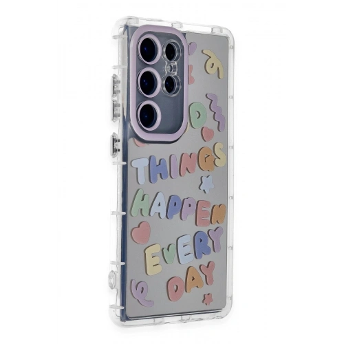 Durukar®  Samsung Galaxy S23 Ultra Kılıf Reflexion Desenli Kapak - Desen 7