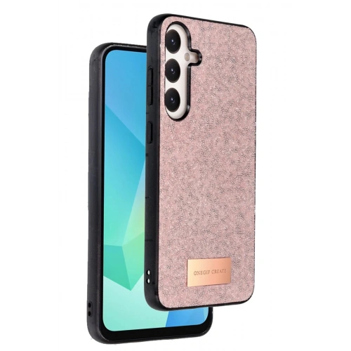 Durukar®  Samsung Galaxy S24 FE Bright Simli Kapak - Pembe