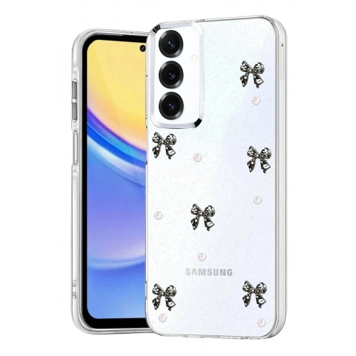 Durukar®  Samsung Galaxy S24 FE Fiyonk Desenli Kapak - Desen 8