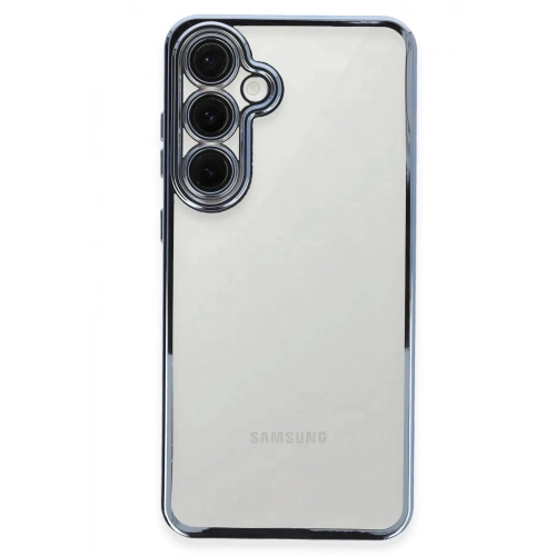 Durukar®  Samsung Galaxy S24 FE Kılıf  Lensli Silikon - Lacivert