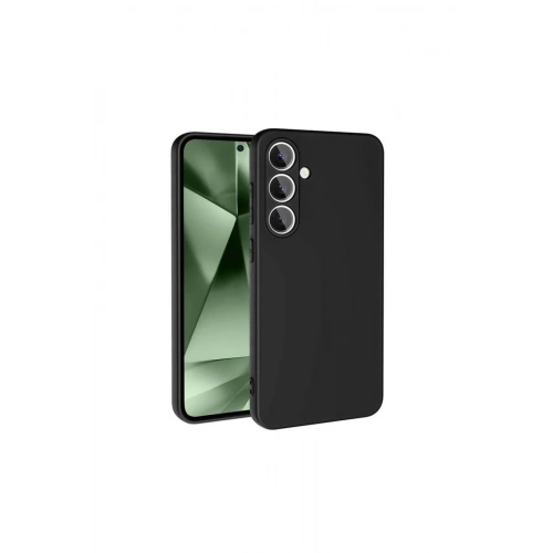 Durukar®  Samsung Galaxy S24 FE Kılıf Nano içi Kadife Silikon - Siyah