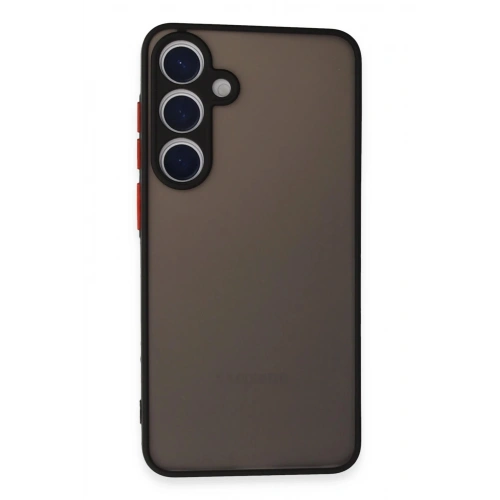 Durukar®  Samsung Galaxy S24 Kılıf Montreal Silikon Kapak - Siyah