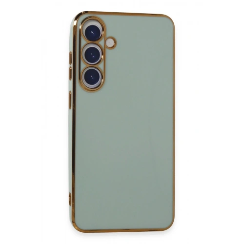 Durukar®  Samsung Galaxy S24 Plus Kılıf Volet Silikon - Açık Yeşil