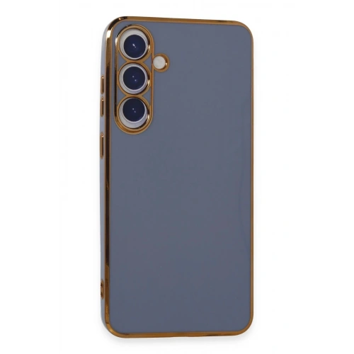 Durukar®  Samsung Galaxy S24 Plus Kılıf Volet Silikon - Mavi
