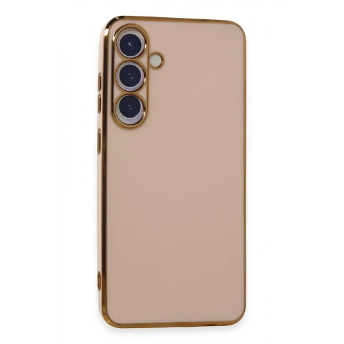 Durukar®  Samsung Galaxy S24 Plus Kılıf Volet Silikon - Pembe