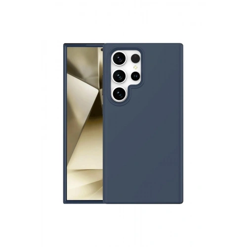 Durukar®  Samsung Galaxy S24 Ultra Kılıf First Silikon - Lacivert