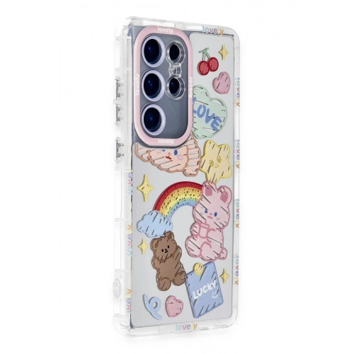 Durukar®  Samsung Galaxy S24 Ultra Kılıf Reflexion Desenli Kapak - Desen 4