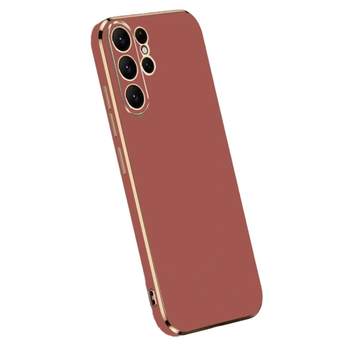 Durukar®  Samsung Galaxy S24 Ultra Kılıf Volet Silikon - Kırmızı