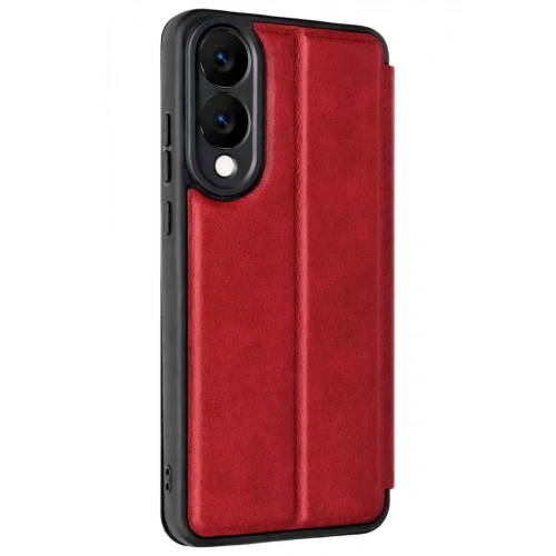 Durukar®  Samsung Galaxy S25 Edge Flip Cover - Kırmızı