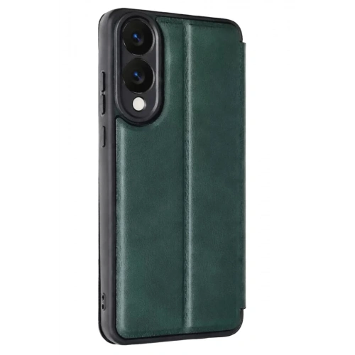 Durukar®  Samsung Galaxy S25 Edge Flip Cover - Koyu Yeşil