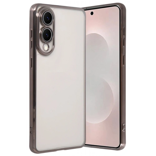 Durukar®  Samsung Galaxy S25 Edge  Lensli Silikon - Titan Gri
