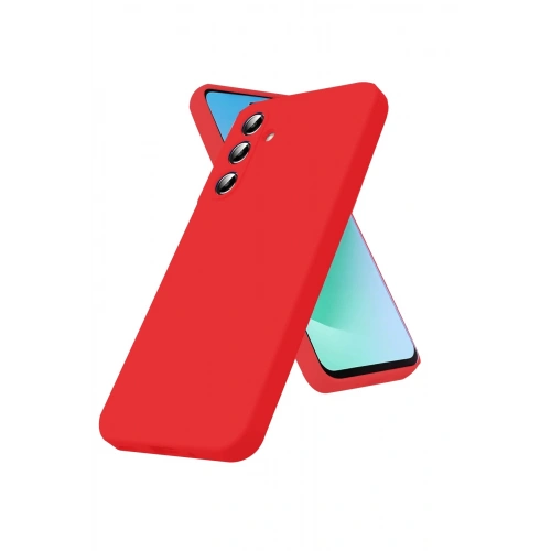 Durukar®  Samsung Galaxy S25 FE First Silikon - Kırmızı