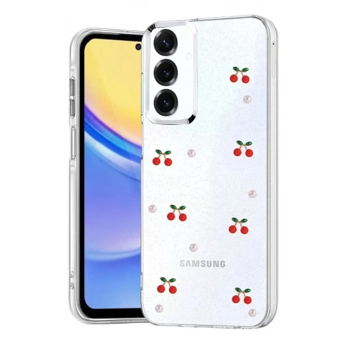 Durukar®  Samsung Galaxy S25 FE Fiyonk Desenli Kapak - Desen 9