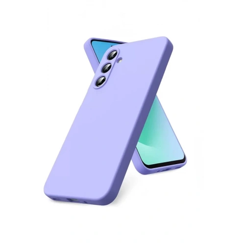 Durukar®  Samsung Galaxy S25 FE Nano içi Kadife Silikon - Lila