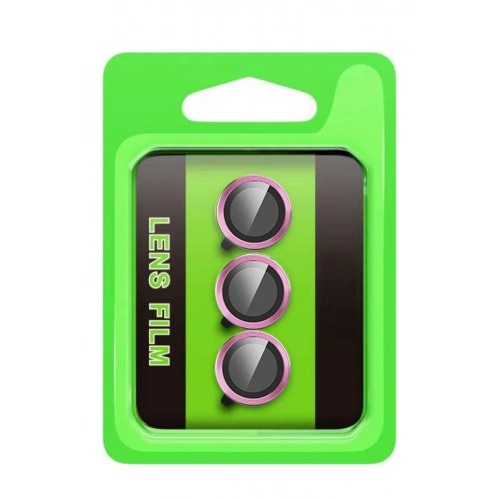 Durukar®  Samsung Galaxy S25 FE Raze Metal Kamera Lens - Pembe
