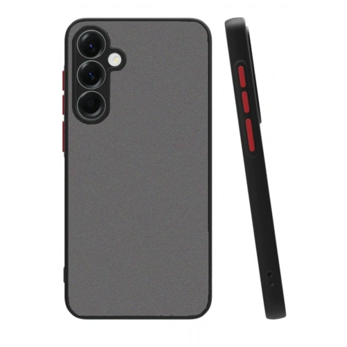 Durukar®  Samsung Galaxy S25 Kılıf Montreal Silikon Kapak - Siyah