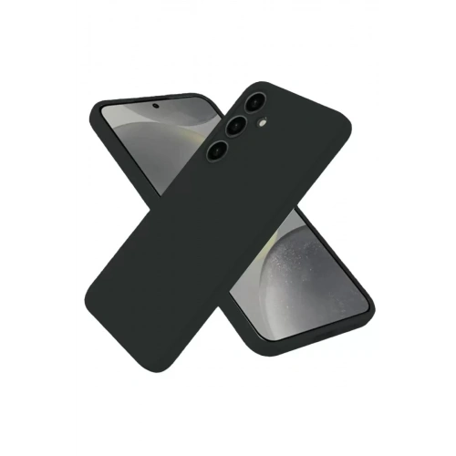Durukar®  Samsung Galaxy S25 Plus Kılıf Nano içi Kadife Silikon - Siyah