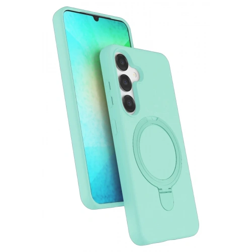Durukar®  Samsung Galaxy S25 Regal Magsafe Standlı Kapak - Su Yeşili