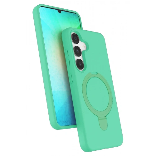 Durukar®  Samsung Galaxy S25 Regal Magsafe Standlı Kapak - Yeşil