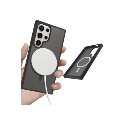 Durukar®  Samsung Galaxy S25 Ultra Jota Magsafe Kapak - Lila