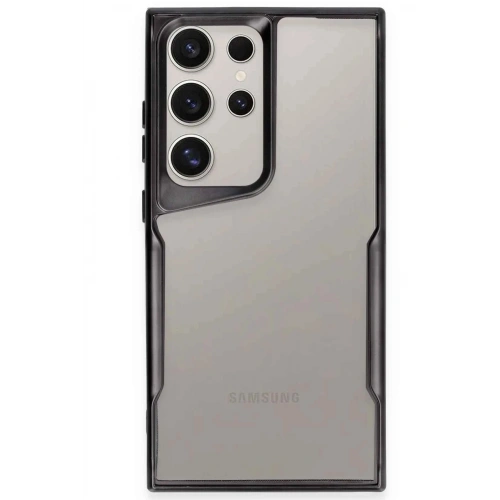 Durukar®  Samsung Galaxy S25 Ultra Kılıf Boyi Silikon Kapak - Siyah