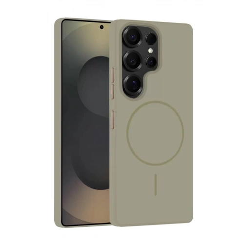 Durukar®  Samsung Galaxy S25 Ultra Kılıf Jully Magsafe Kapak - Çöl Titanyum