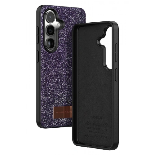 Durukar®  Samsung Galaxy S26 Bright Simli Kapak - Derin Mor