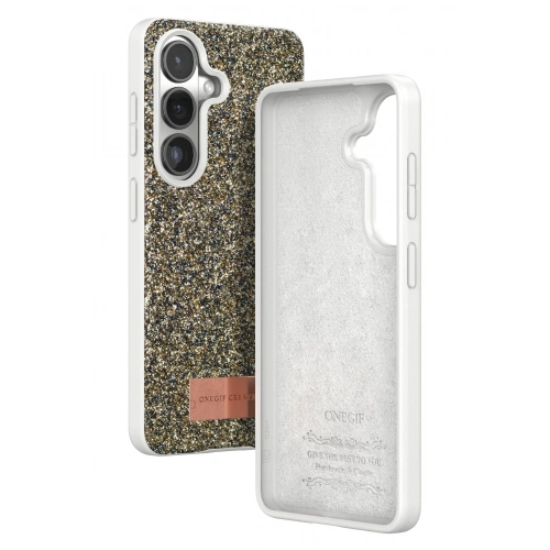 Durukar®  Samsung Galaxy S26 Bright Simli Kapak - Gold
