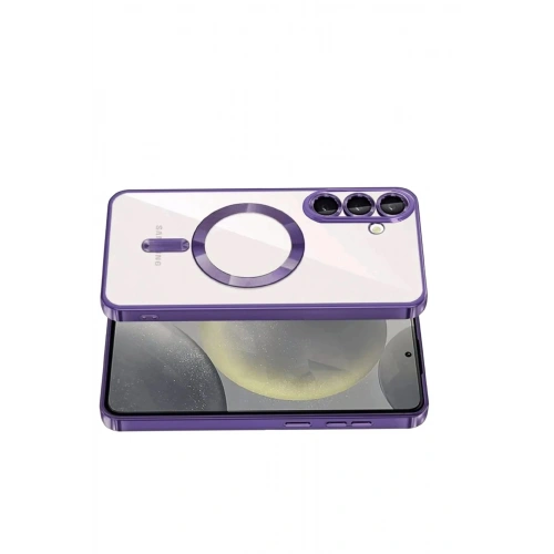 Durukar®  Samsung Galaxy S26 Kross Magneticsafe Kapak - Mor