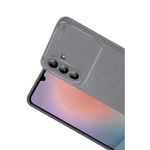 Durukar®  Samsung Galaxy S26 Plus Auto Focus Karbon Kapak - Gri