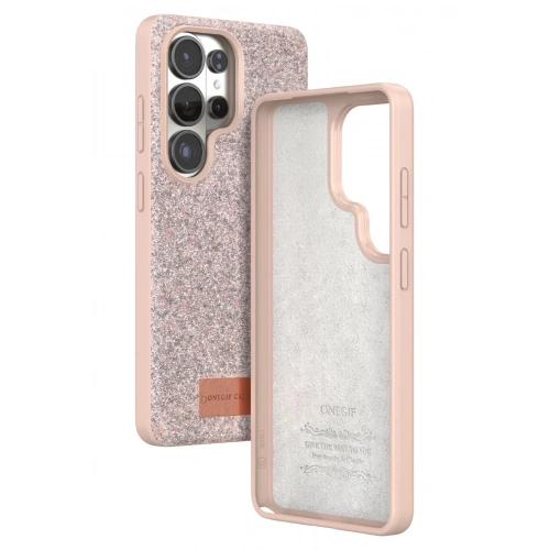 Durukar®  Samsung Galaxy S26 Ultra Bright Simli Kapak - Pembe