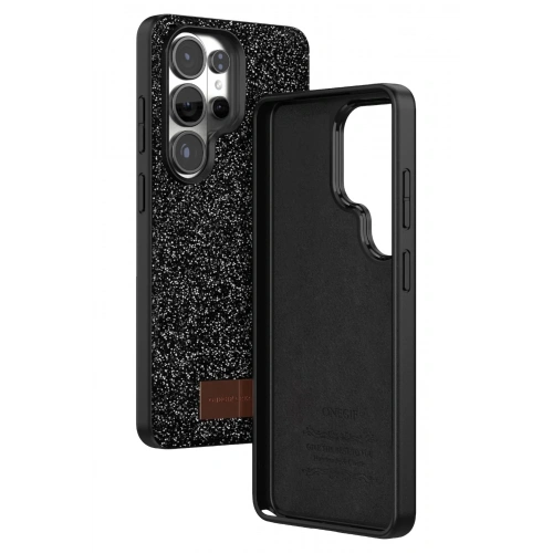 Durukar®  Samsung Galaxy S26 Ultra Bright Simli Kapak - Siyah